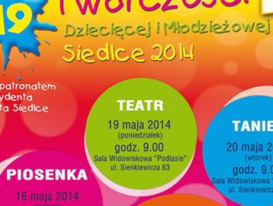 XIX Miejski Festiwal Twórczości Dziecięcej i Młodzieżowej