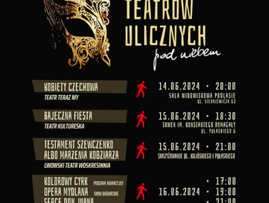 XVII Festiwal Teatrów Ulicznych pod niebem w Siedlcach