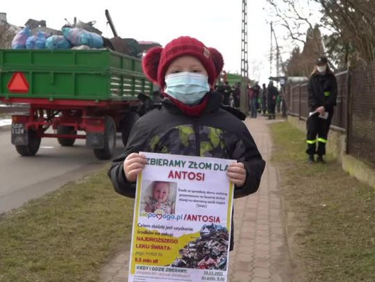 Zbiórka złomu dla Antosi