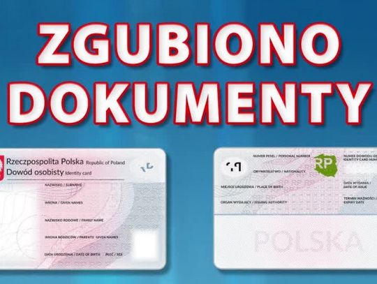 Zgubiono dokumenty!