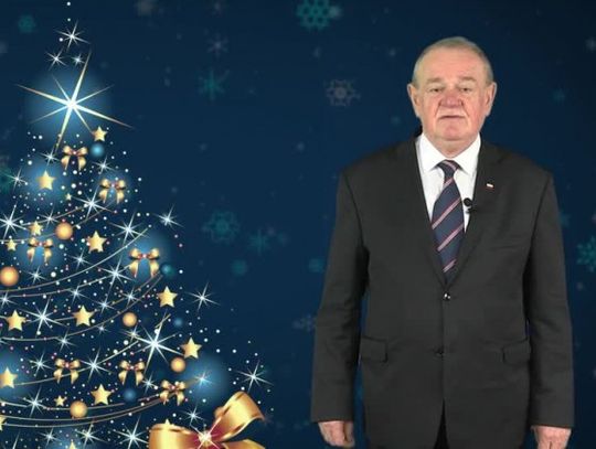 Życzenia Świąteczne od prezydenta Siedlec Wojciecha Kudelskiego.