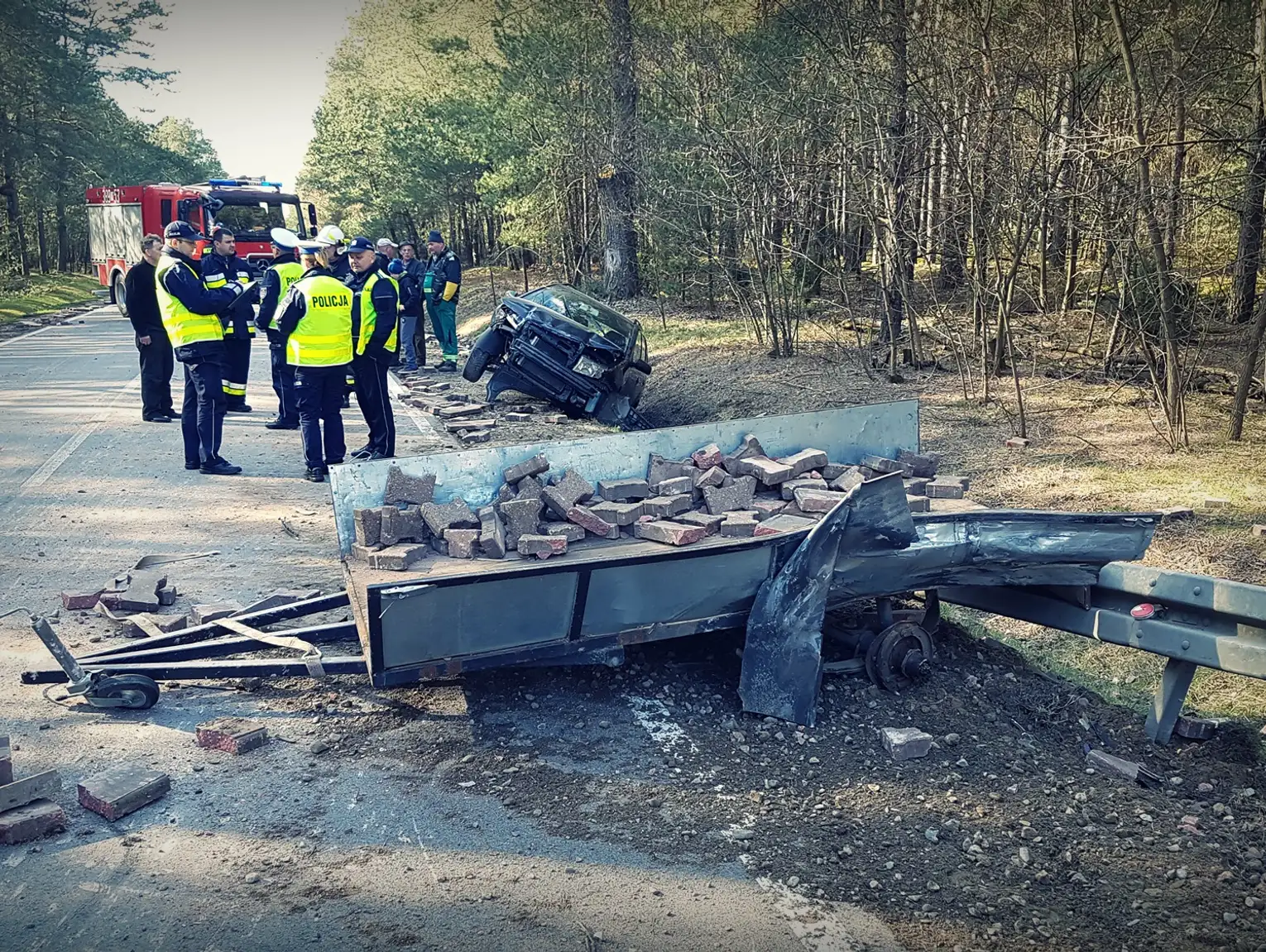 Wypadek Na Trasie Siedlce Węgrów