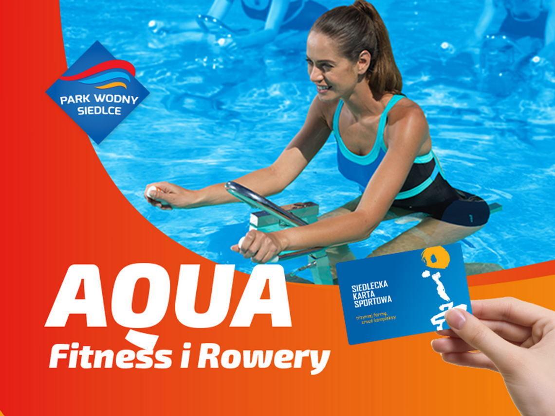 Aqua fitness i Aqua rowery w Parku Wodnym Siedlce