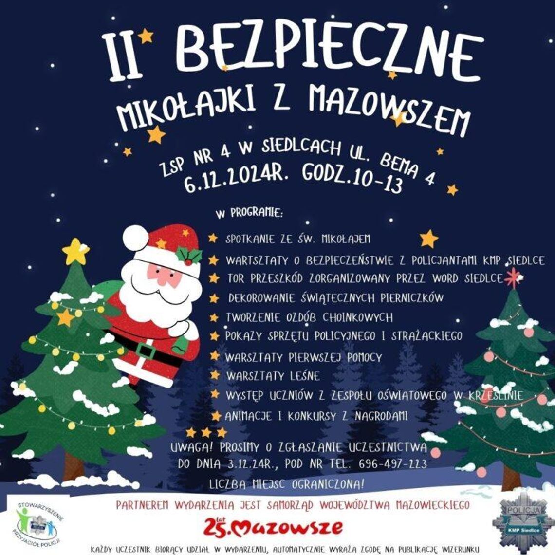 Bezpieczne Mikołajki z Mazowszem