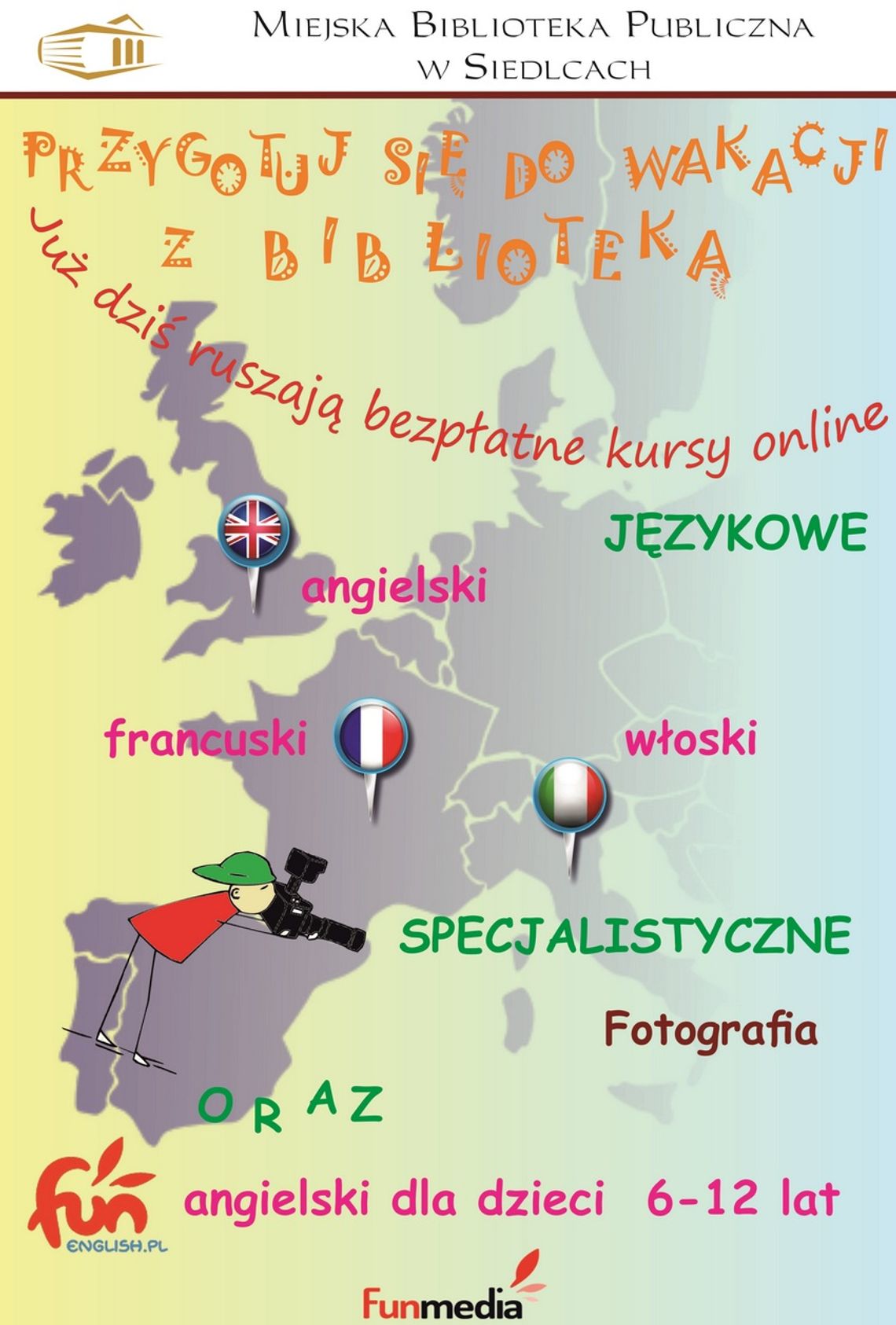 Bezpłatne e-kursy językowe