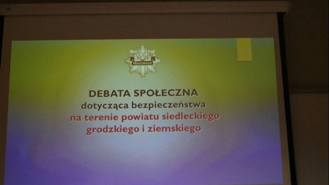 Debata dotycząca stanu bezpieczeństwa