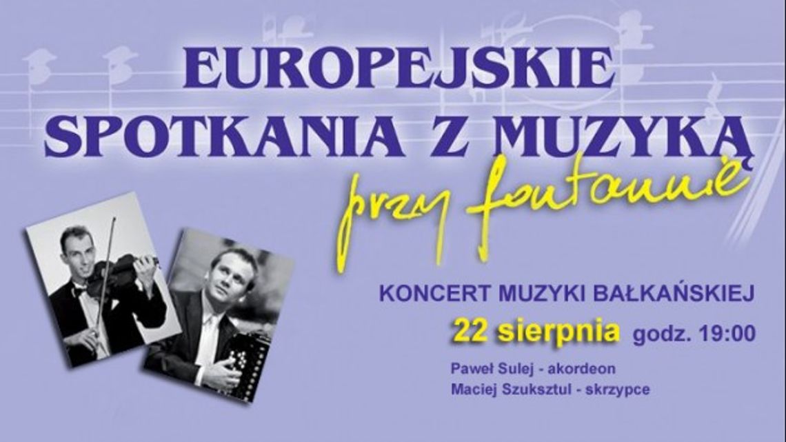 Europejskie spotkania przy fontannie