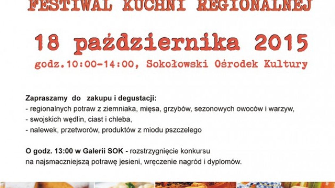 Festiwal Kuchni Regionalnej