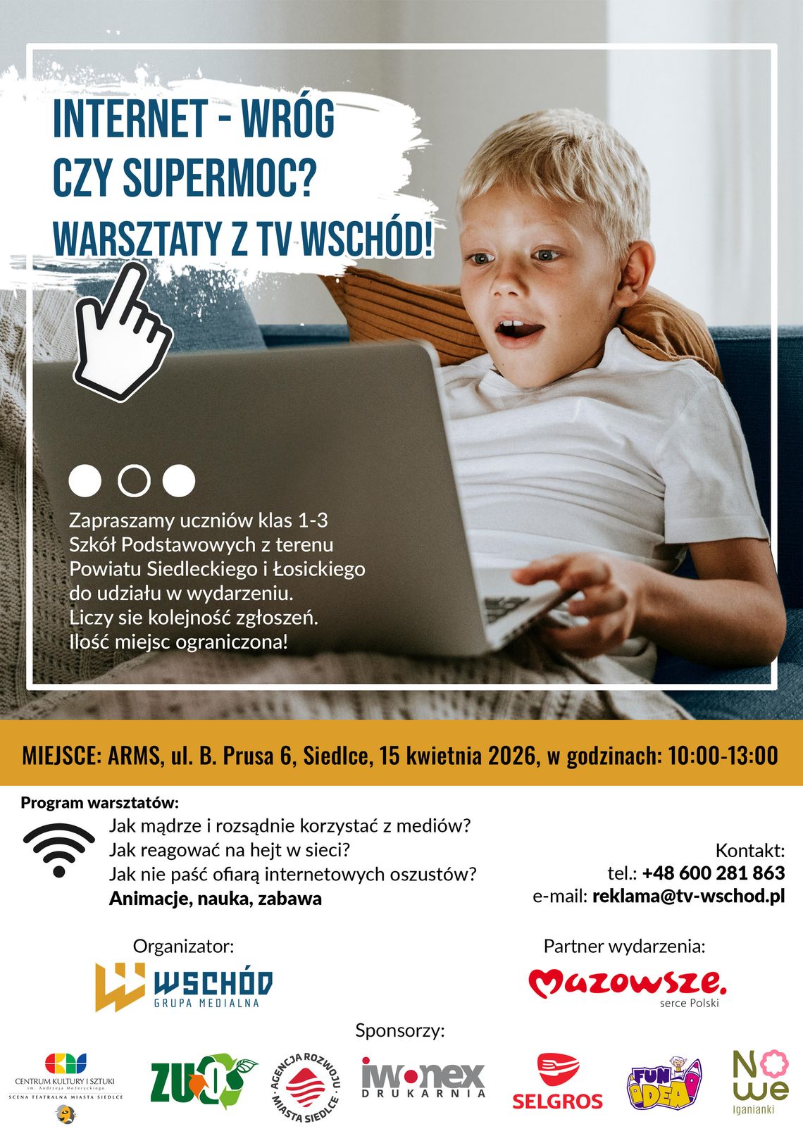 Internet – wróg czy supermoc?” – warsztaty z TV Wschód.
