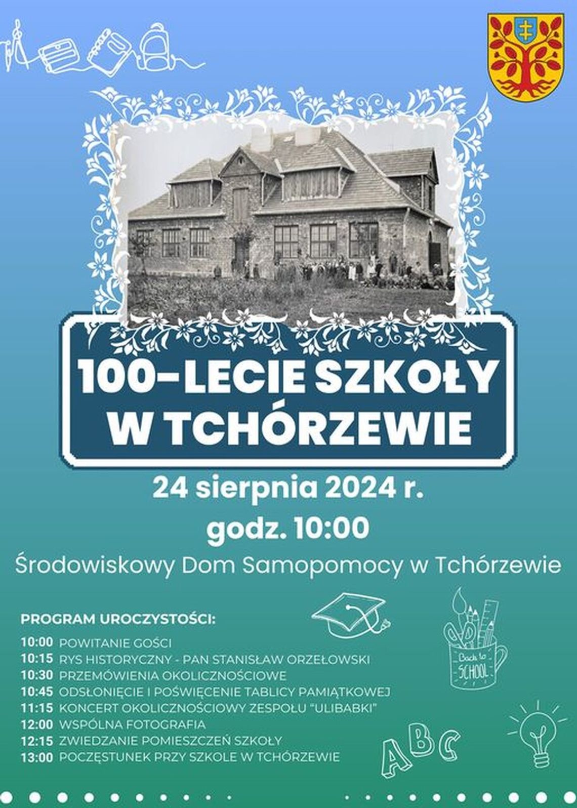 Jubilesz 100-lecia Szkoły w Tchórzewie