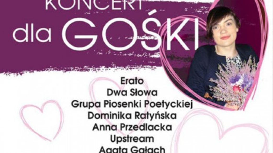 Koncert charytatywny dla Małgorzaty Dłużniewskiej