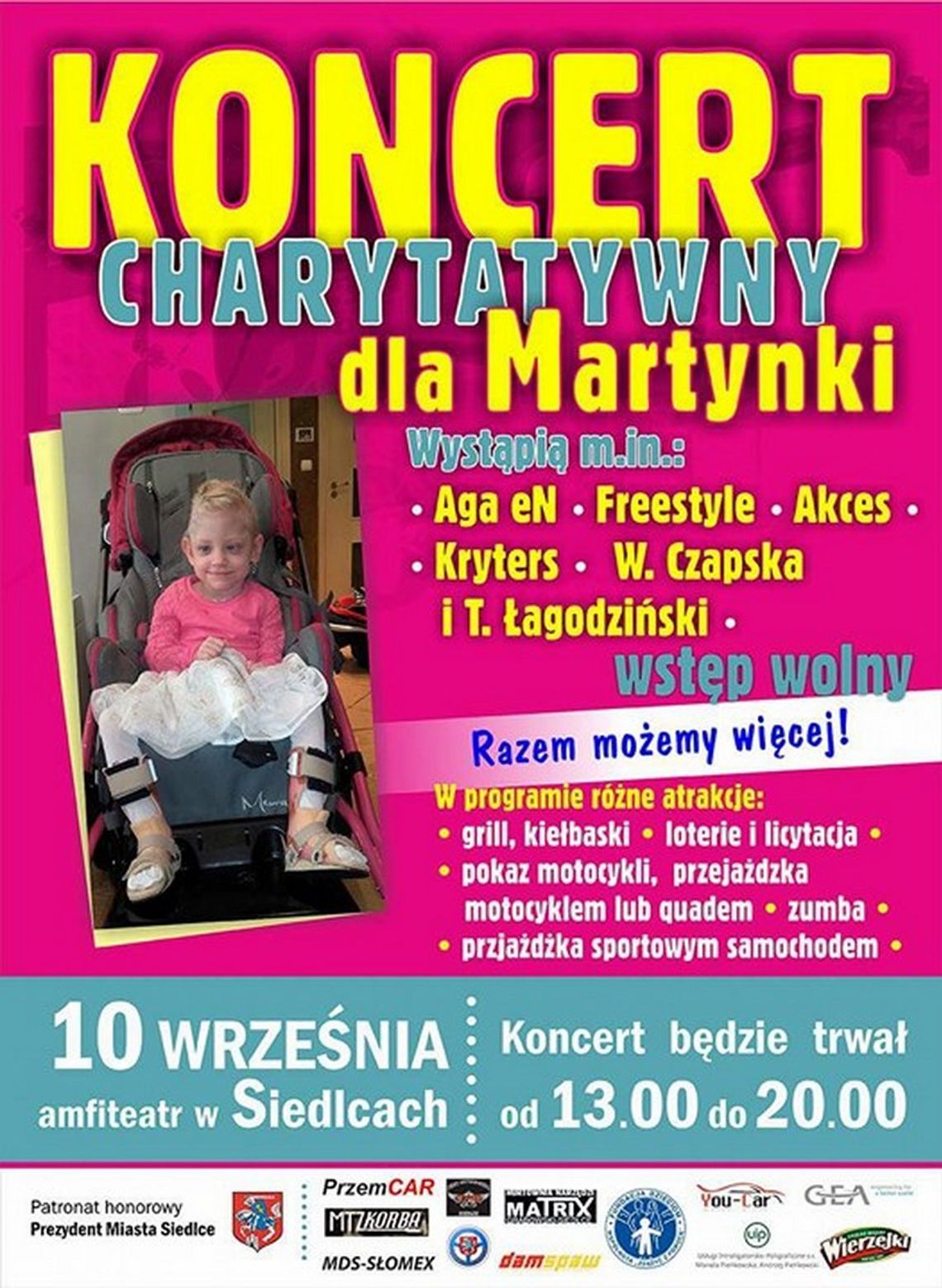Koncert Charytatywny dla Martynki Koncert Charytatywny dla Martynki