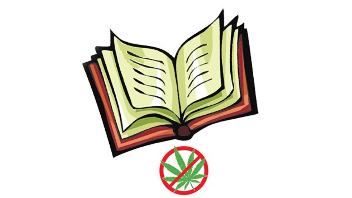 Książka zamiast marihuany