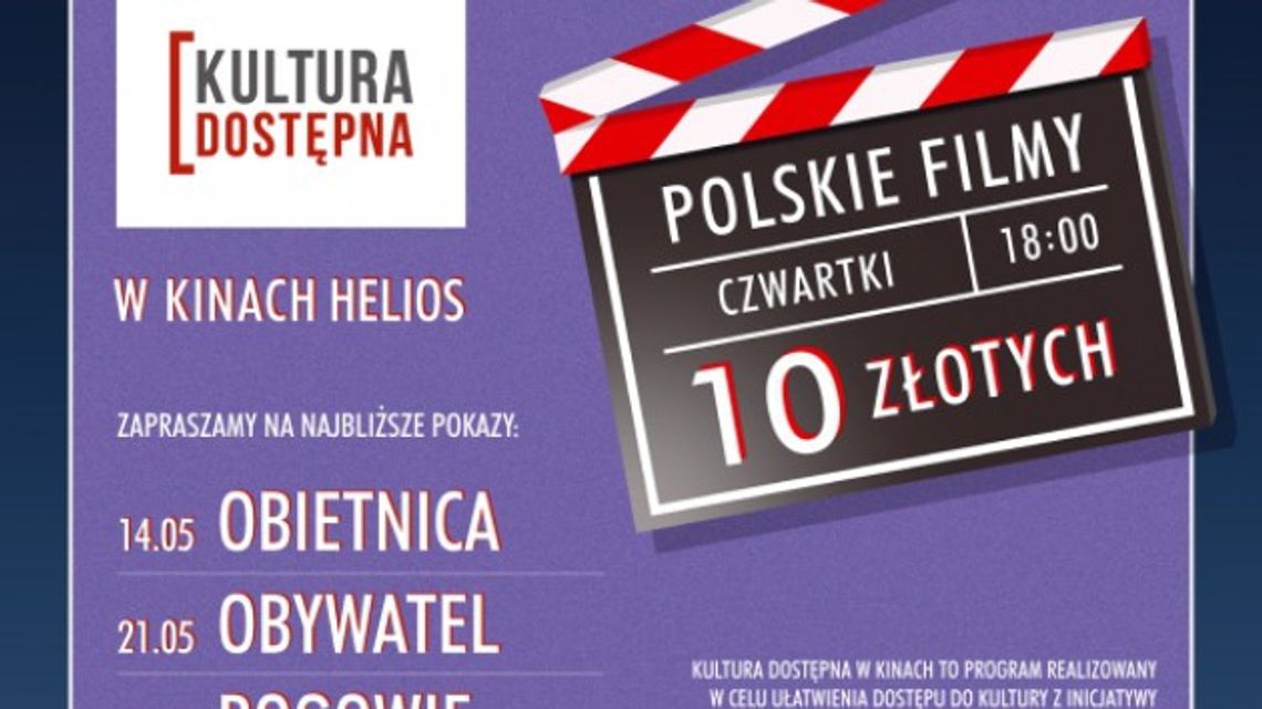 Kultura dostępna w kinie Helios