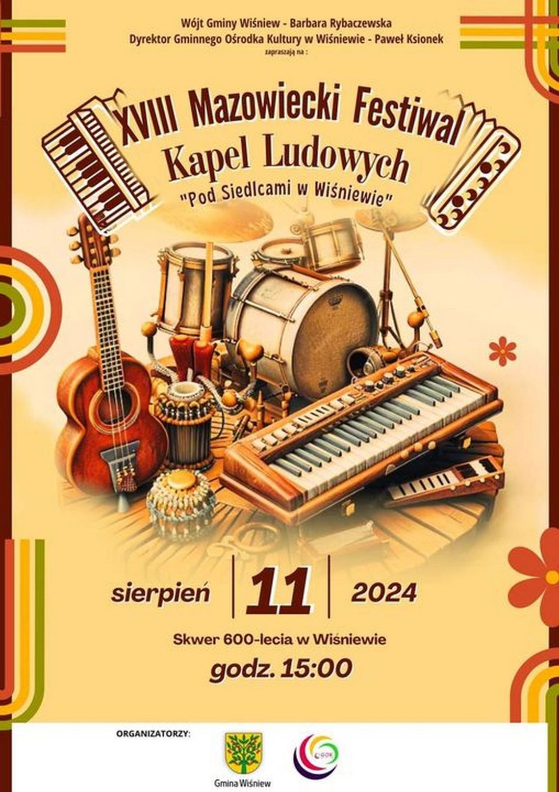 Mazowiecki Festiwal Kapel Ludowych "Pod Siedlcami w Wiśniewie"