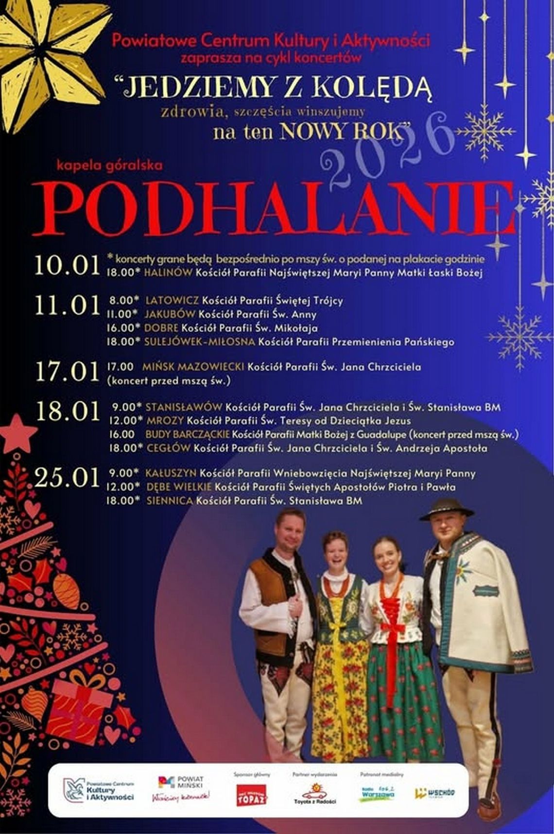 Muzyczny NOWOROCZNY prezent dla Mieszkańców Powiatu Mińskiego!