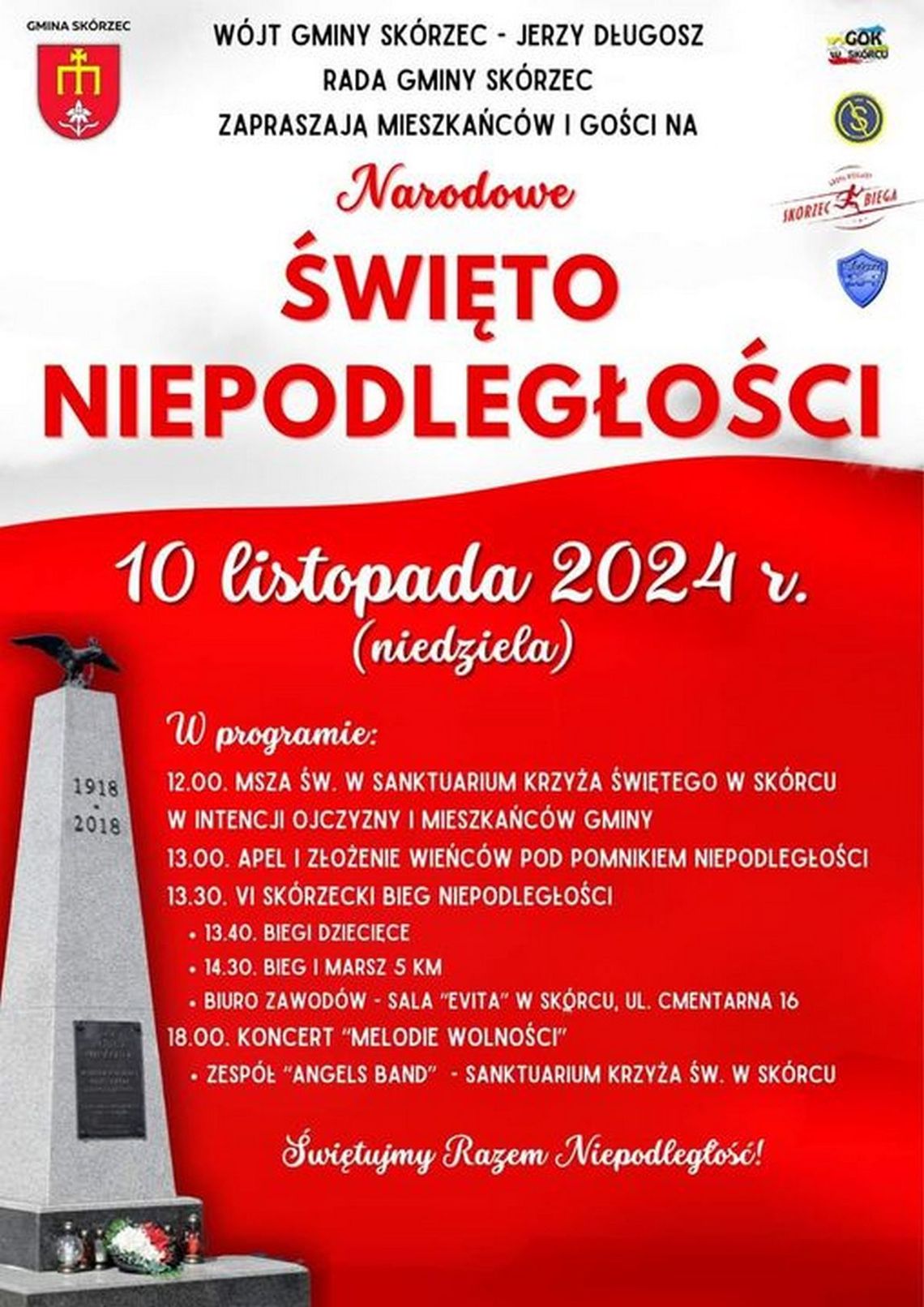 Narodowe Święto Niepodległości w Gminie Skórzec