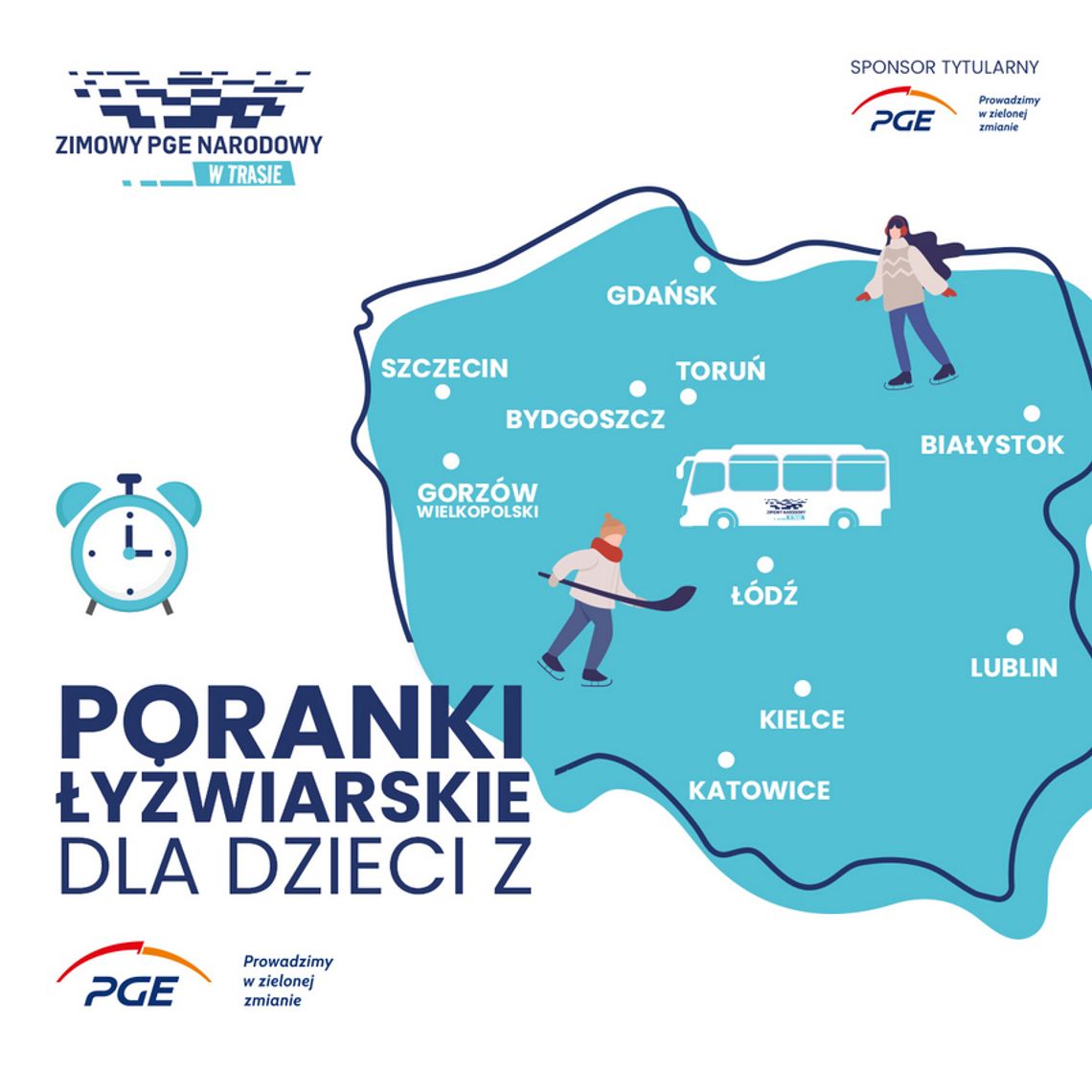 PGE została Partnerem Tytularnym pierwszej edycji akcji „Zimowy PGE Narodowy w trasie”