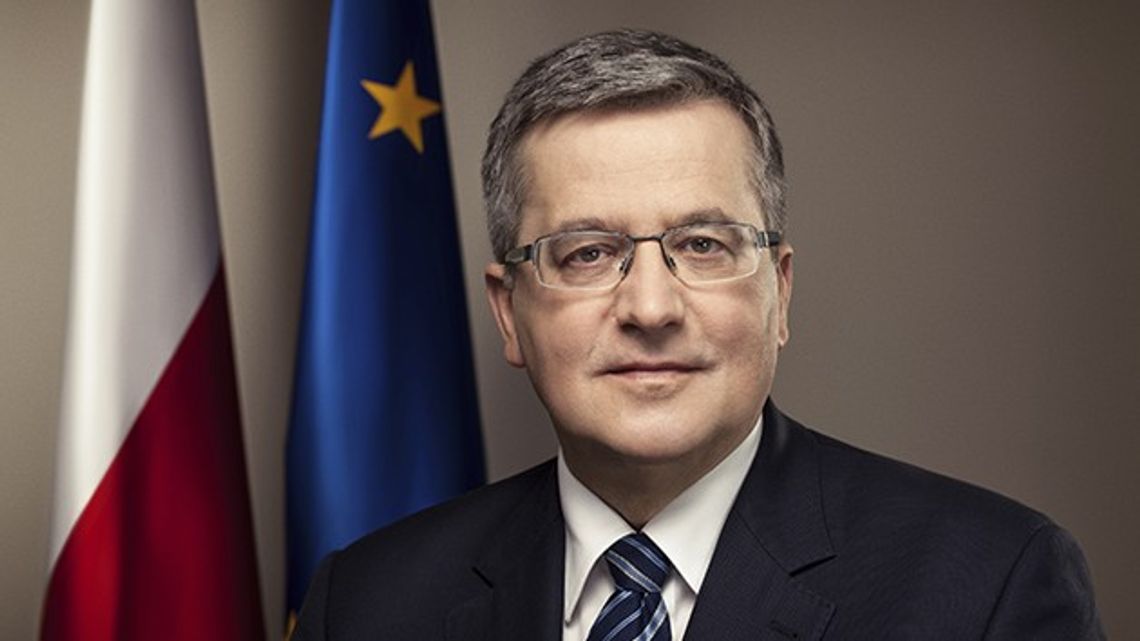 Prezydent RP Bronisław Komorowski w Siedlcach 