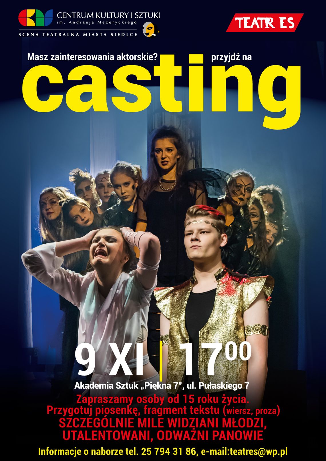 Przyjdź na casting!