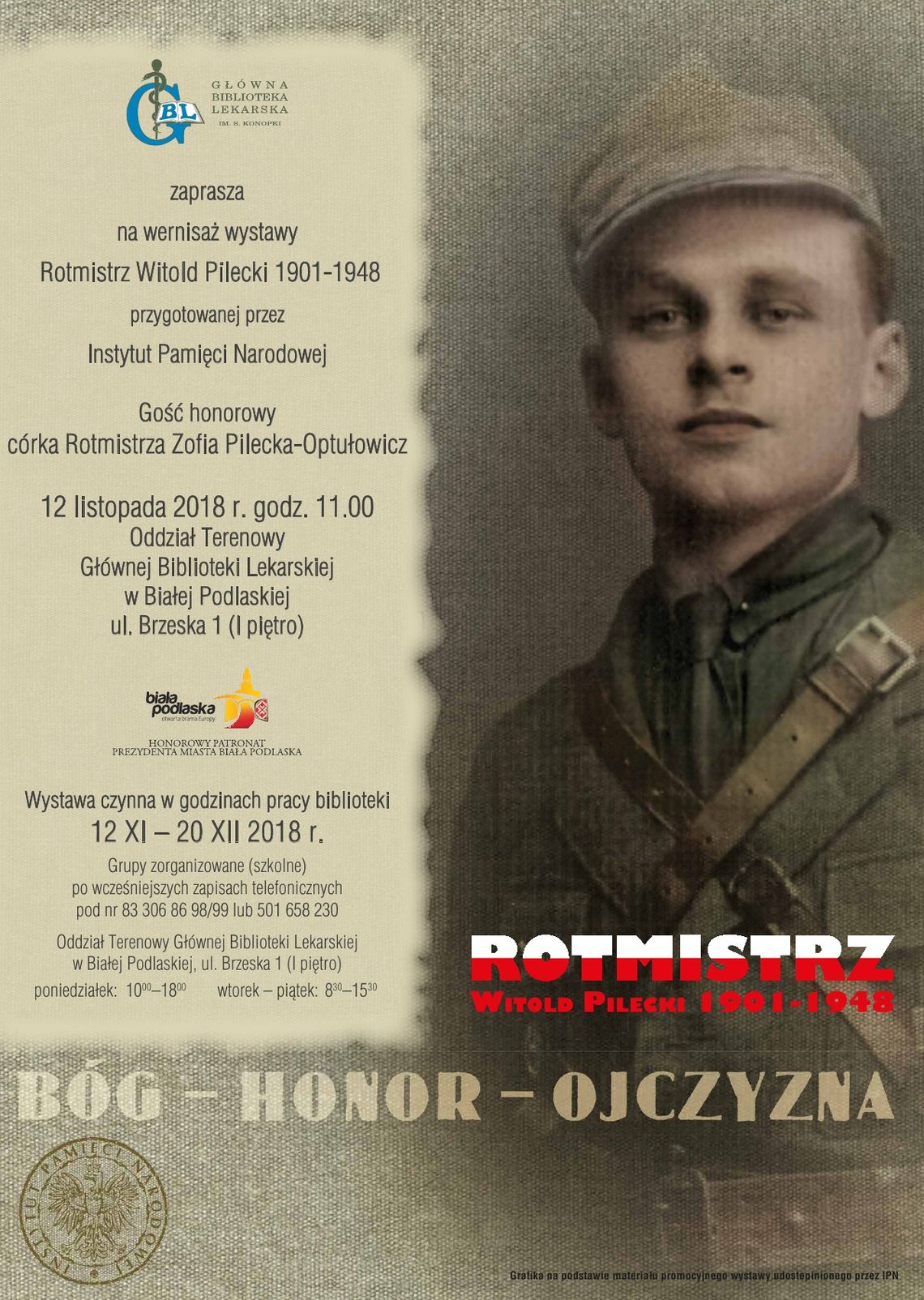 "Rotmistrz Witold Pilecki 1901-1948"