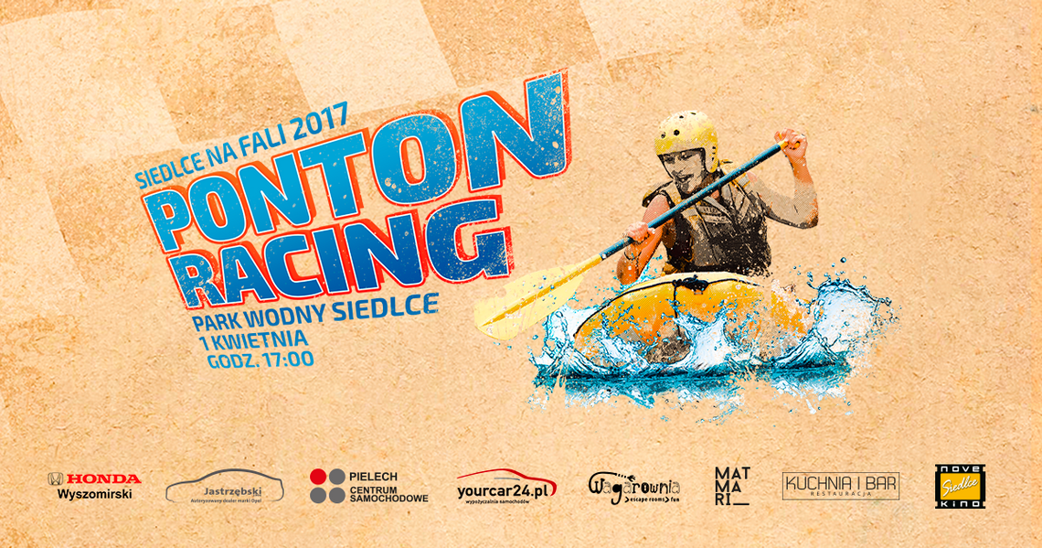 Siedlce znowu na fali czyli Ponton Racing 2017