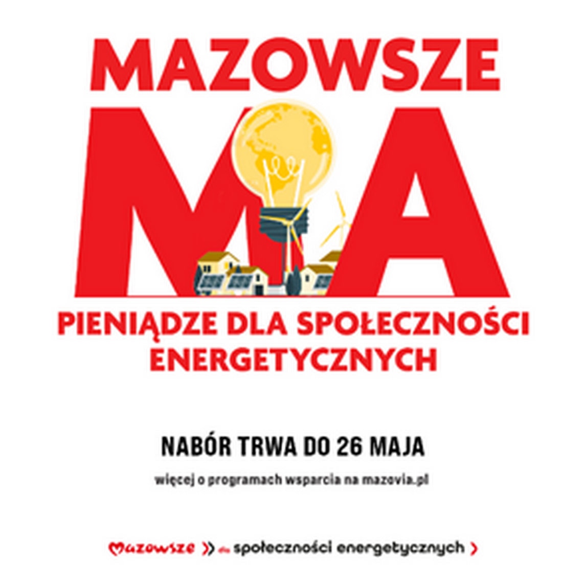Społeczności energetyczne ze wsparciem Mazowsza – ostatnie dni na zgłoszenia! Społeczności energetyczne ze wsparciem Mazowsza – ostatnie dni na zgłoszenia!
