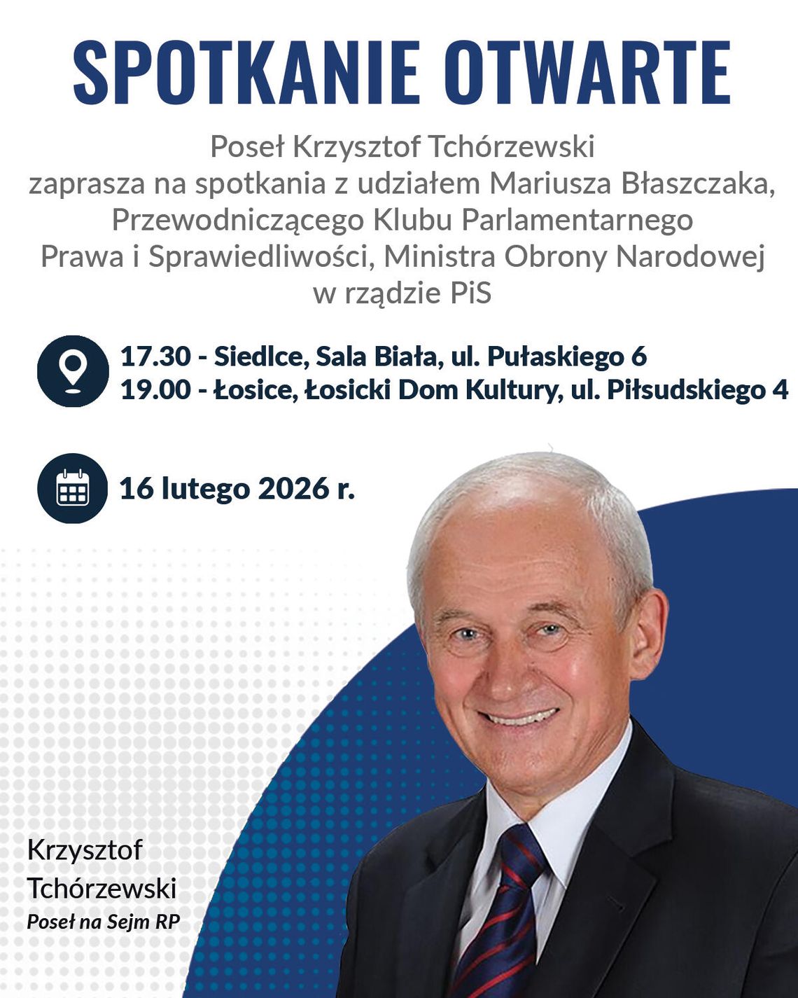 Spotkania z Mariuszem Błaszczakiem