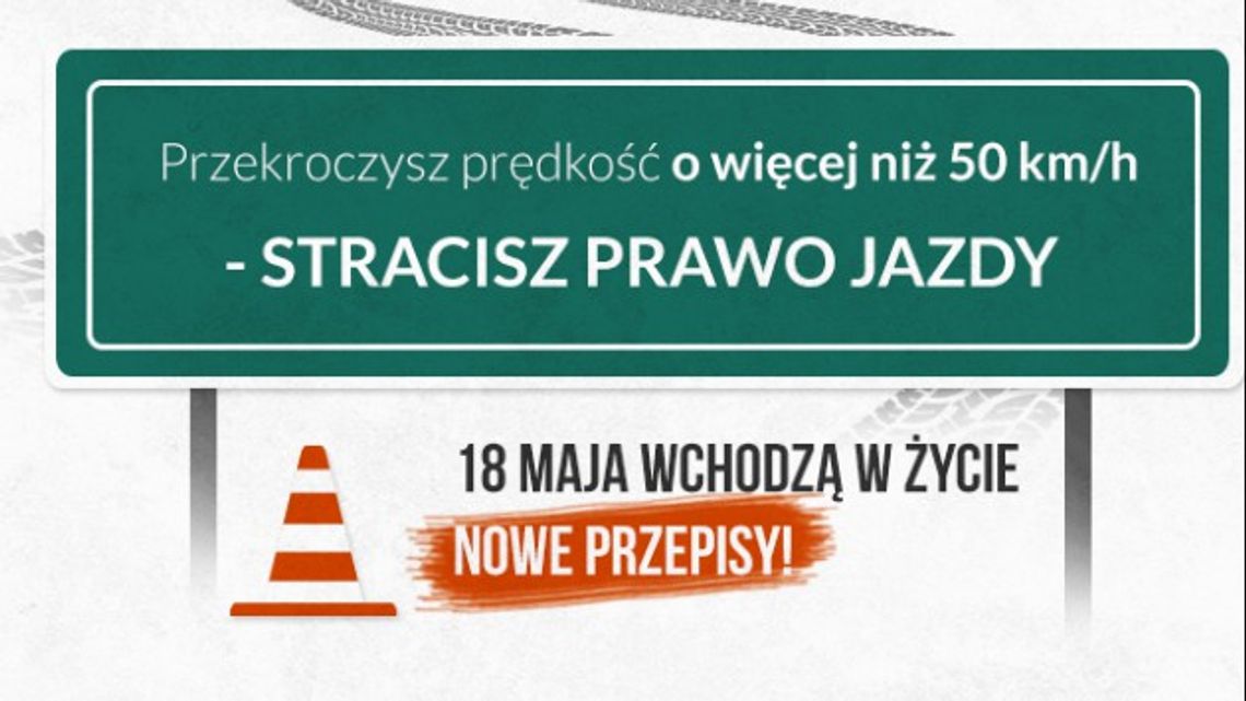 Surowsze kary dla piratów drogowych i pijanych kierowców