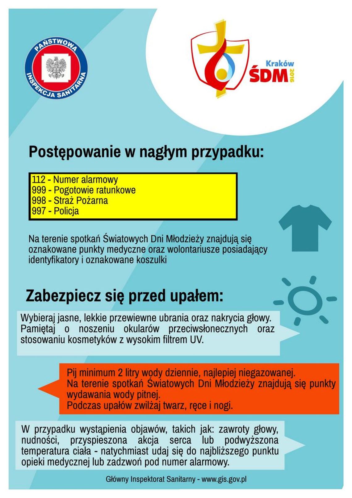 Światowe Dni Młodzieży - ulotki informacyjne!
