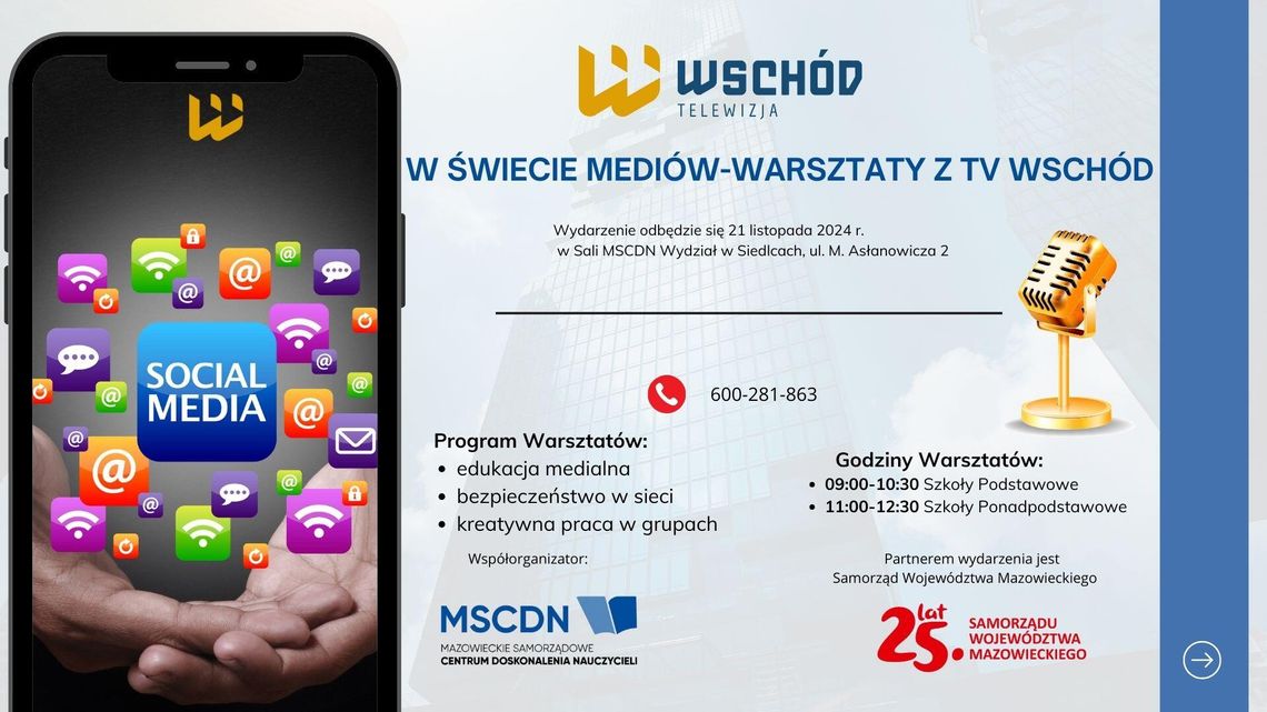 W świecie mediów - warsztaty z TV Wschód