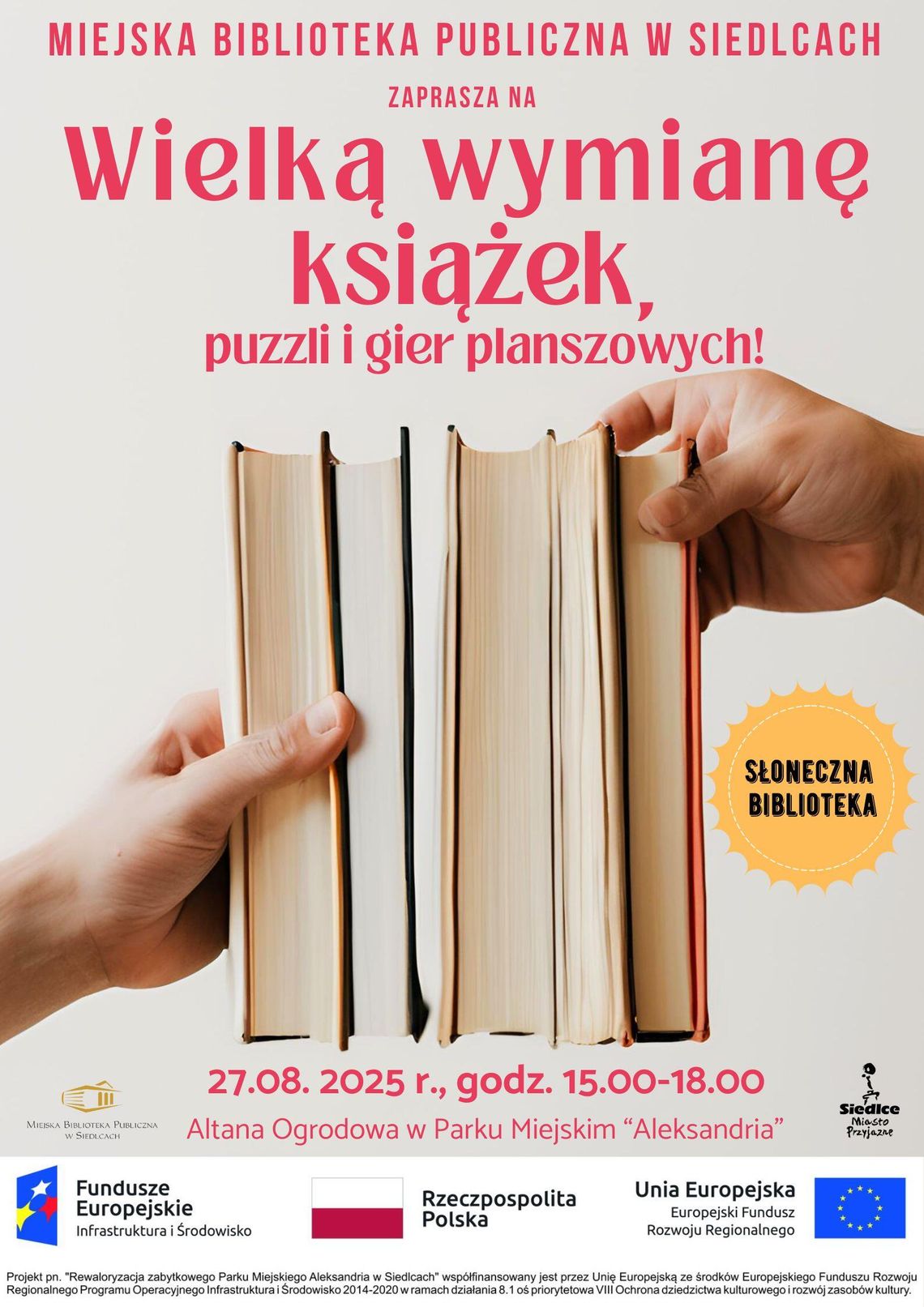 Wielka wymiana książek, puzzli i gier planszowych