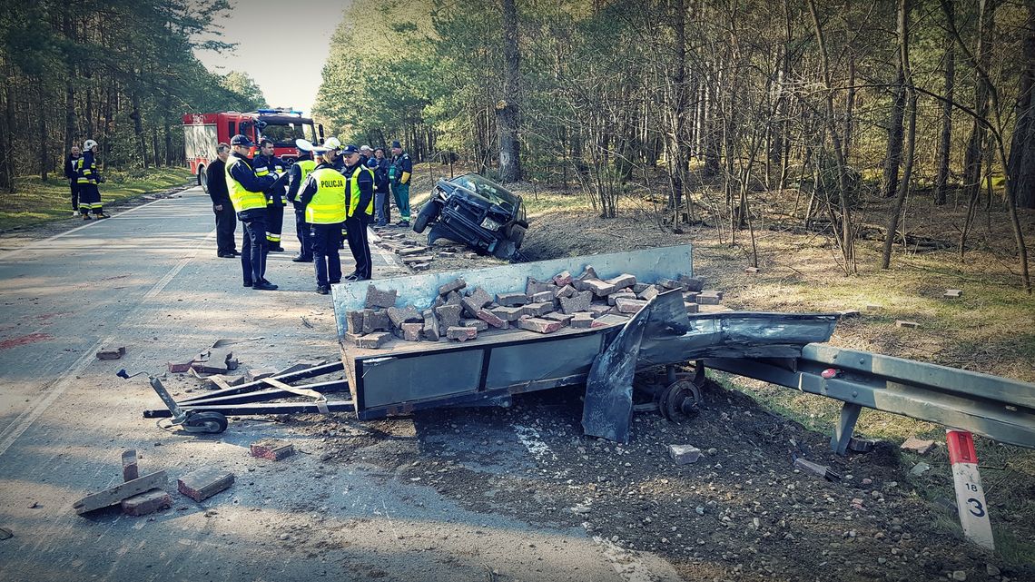 Wypadek na trasie Siedlce-Węgrów