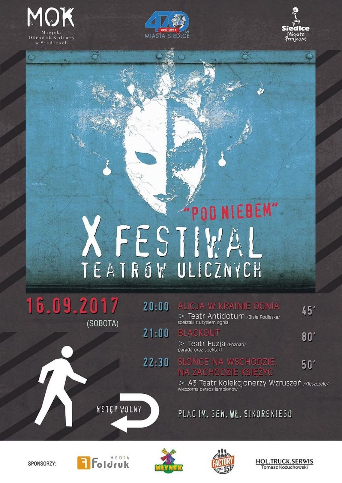X Festiwal Teatrów Ulicznych „pod Niebem”