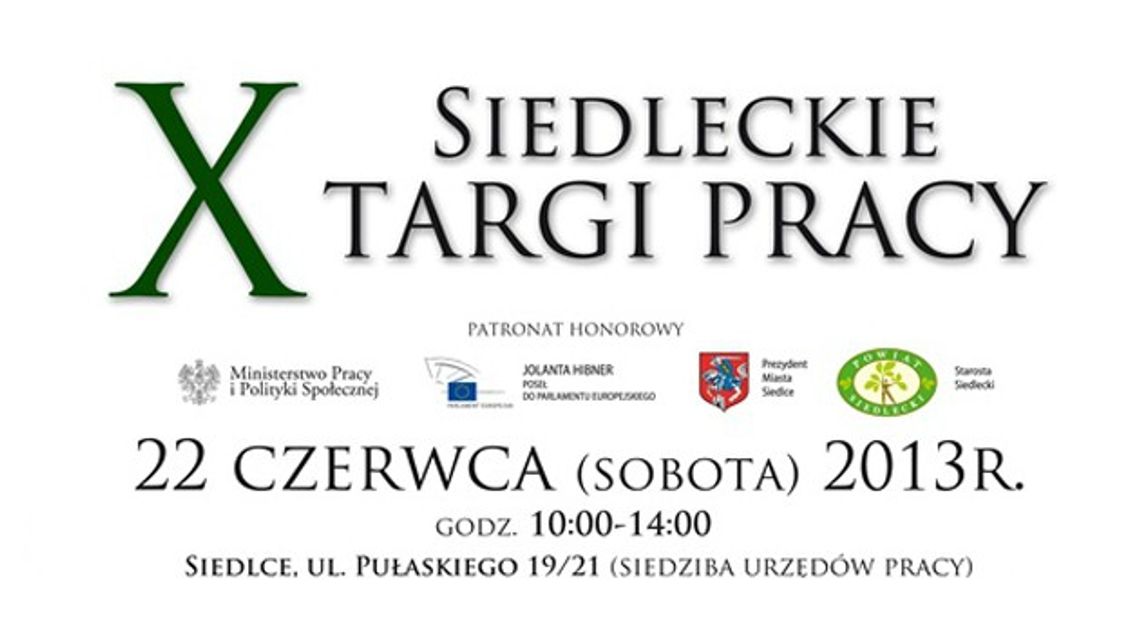 X Siedleckie Targi Pracy