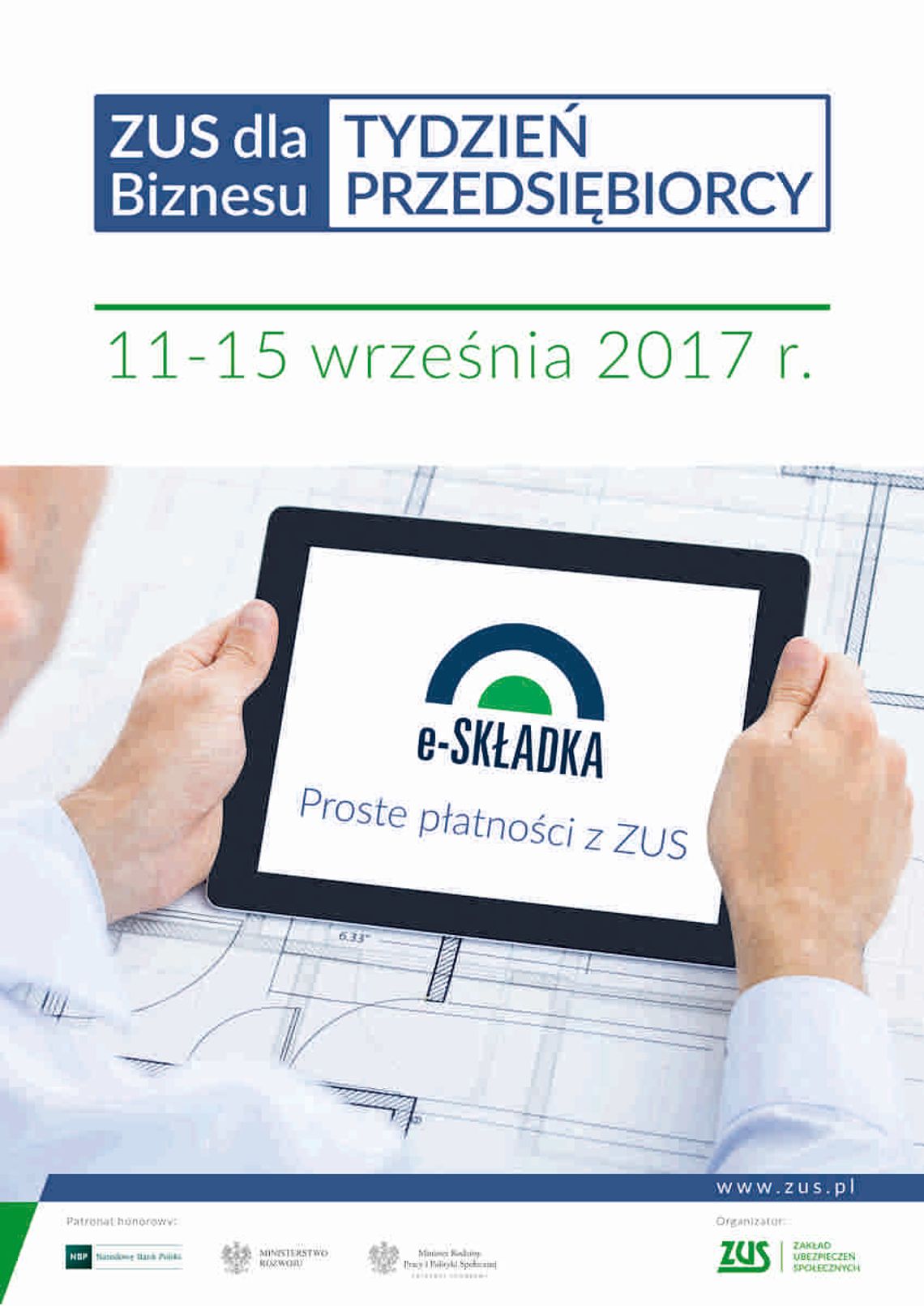 ZUS zaprasza – ruszają zapisy na Tydzień Przedsiębiorcy