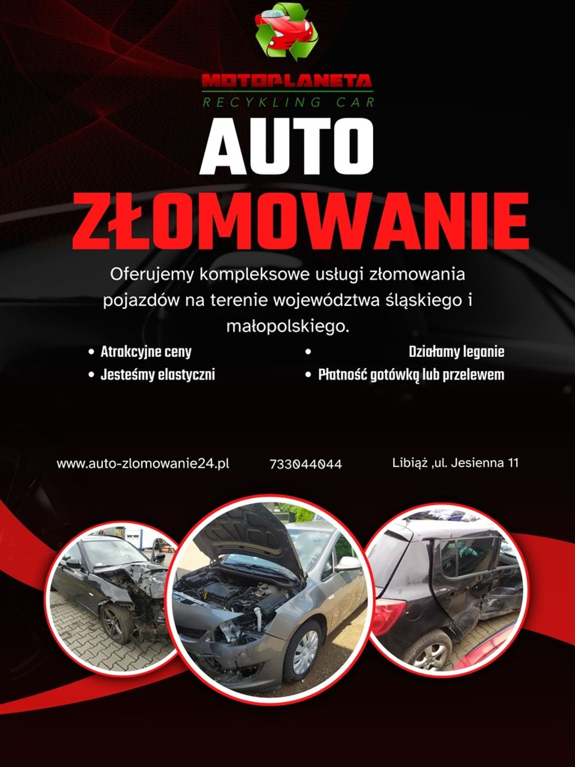 auto-zlomowanie24.pl Złomowanie pojazdów