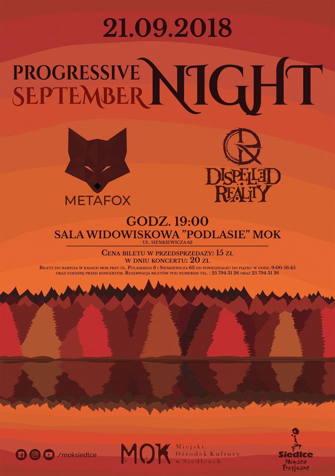 Progressive September Night - koncert Metafox i Dispelled Reality